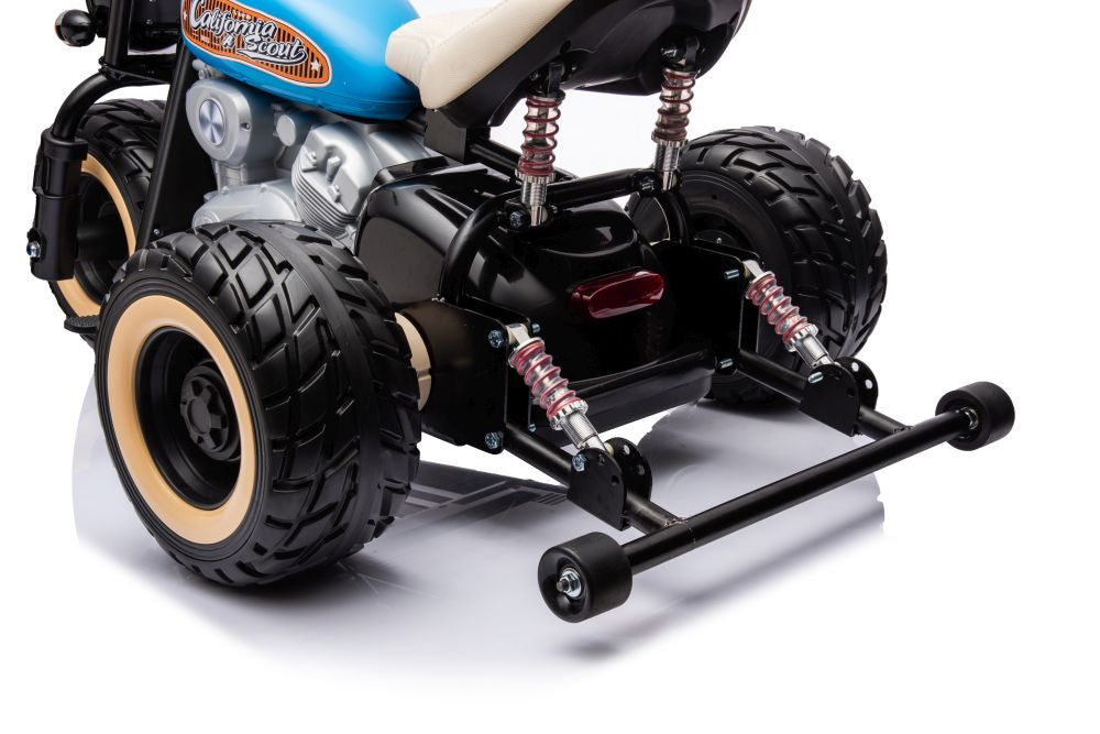 Battery-powered Tricycle LL6688 Blue 24V - attēls 7