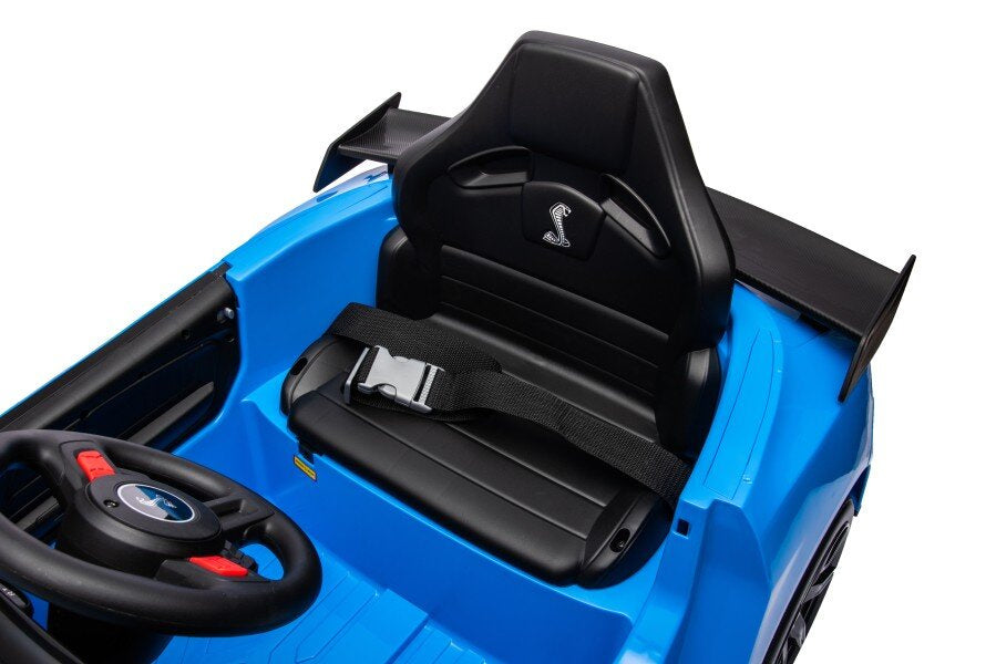 Battery-powered vehicle Ford Mustang GT500 Shelby Blue - attēls 5
