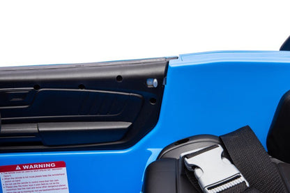 Battery-powered vehicle Ford Mustang GT500 Shelby Blue - attēls 6