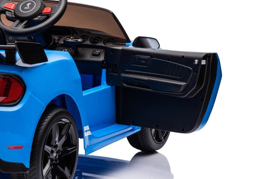Battery-powered vehicle Ford Mustang GT500 Shelby Blue - attēls 7
