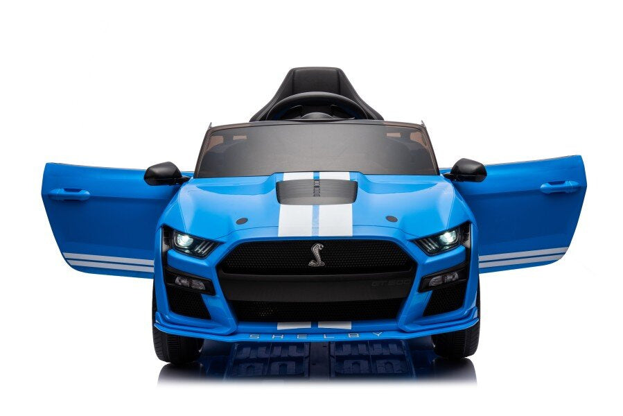 Battery-powered vehicle Ford Mustang GT500 Shelby Blue - attēls 8