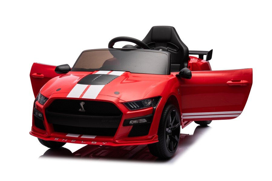 Battery-powered vehicle Ford Mustang GT500 Shelby Red - attēls 3