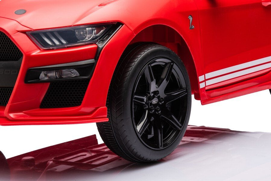 Battery-powered vehicle Ford Mustang GT500 Shelby Red - attēls 4