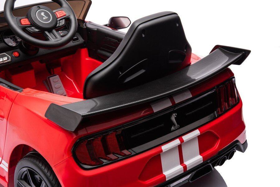Battery-powered vehicle Ford Mustang GT500 Shelby Red - attēls 7
