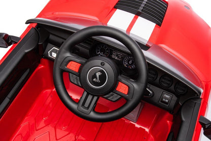 Battery-powered vehicle Ford Mustang GT500 Shelby Red - attēls 8