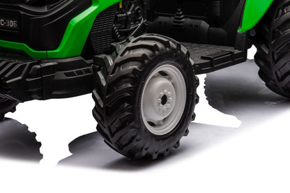 Battery Tractor HC-306 Green 24V - attēls 4