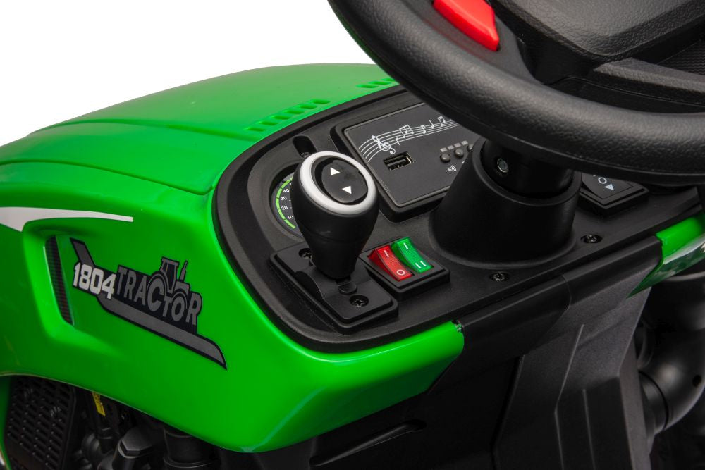 Battery Tractor HC-306 Green 24V - attēls 6