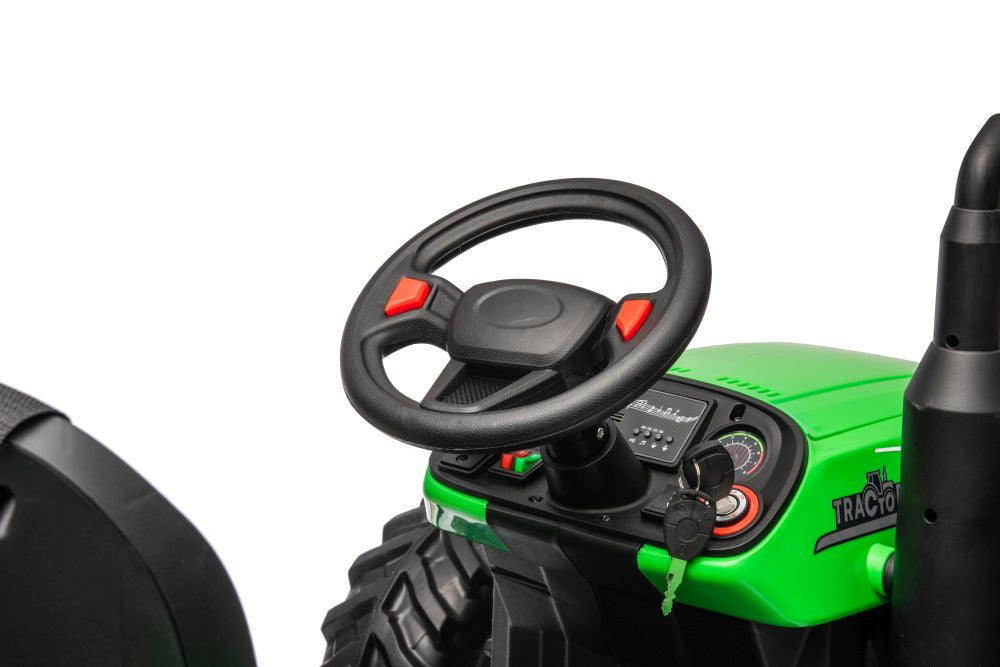 Battery Tractor HC-306 Green 24V - attēls 8