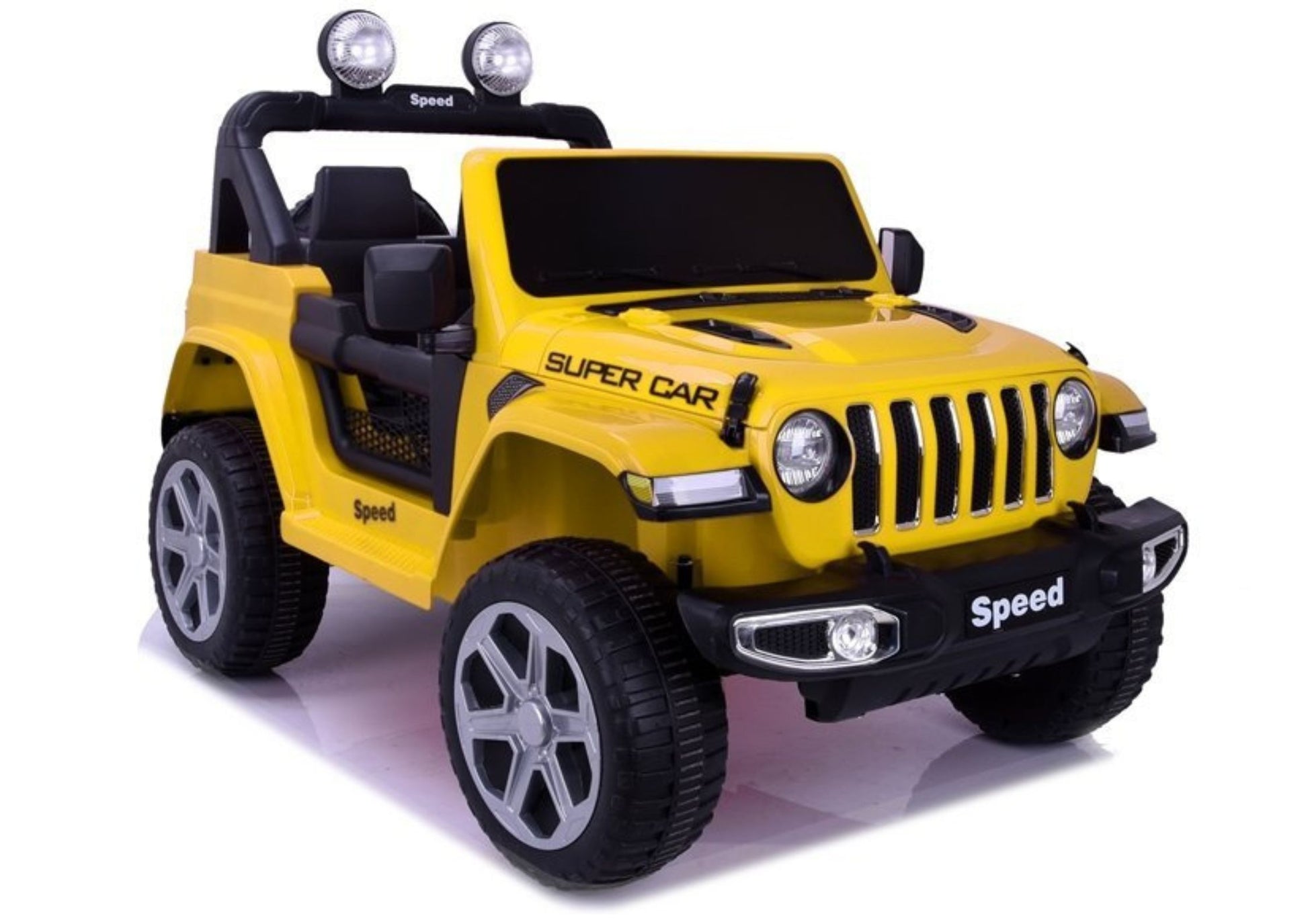 Battery Vehicle FT-938 Yellow Painted 4x4 - attēls 4