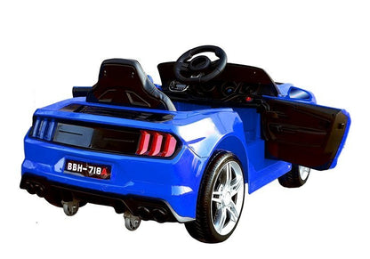 BBH-718A Electric Ride-on Car Blue - attēls 3