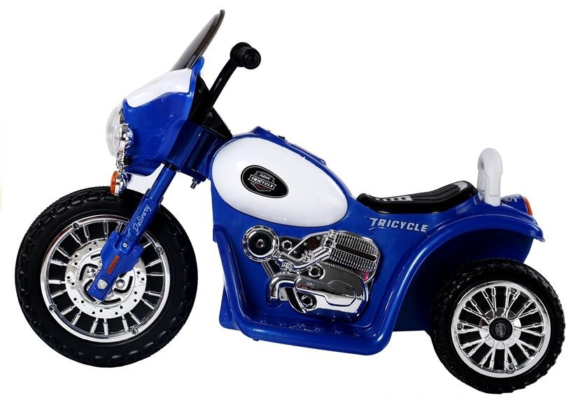Blue Electric Ride On Motorcycle JT568 - attēls 4