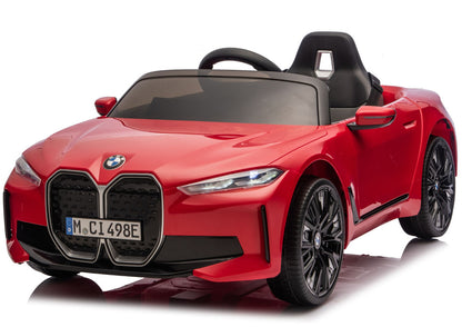 BMW i4 4x4 JE1009 Red Electric Ride-On Car - attēls 2