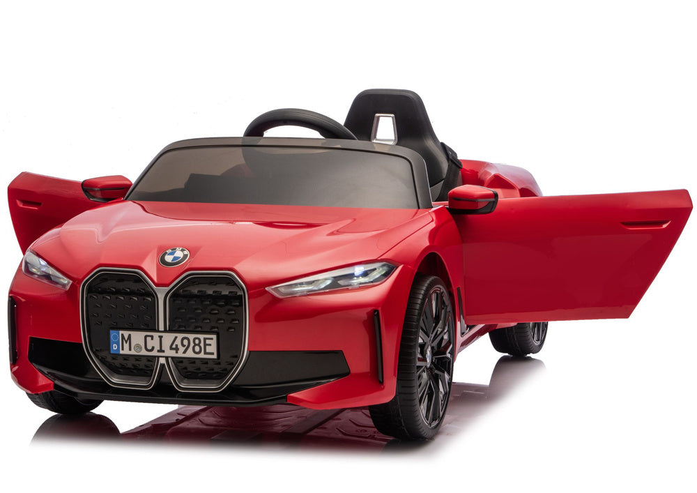 BMW i4 4x4 JE1009 Red Electric Ride-On Car - attēls 6