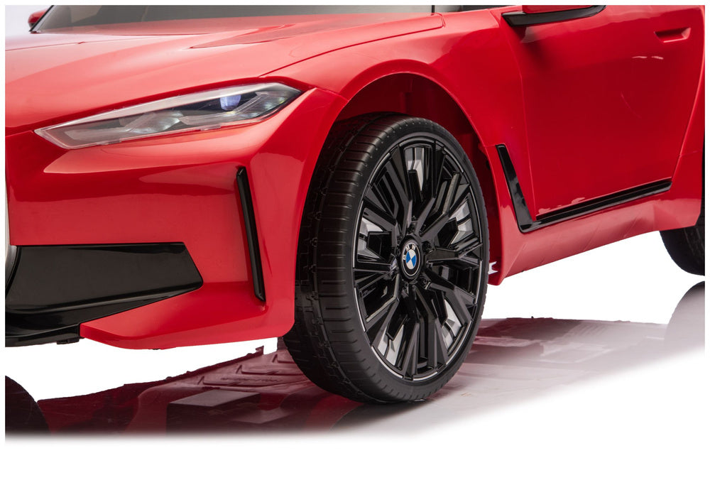 BMW i4 4x4 JE1009 Red Electric Ride-On Car - attēls 7