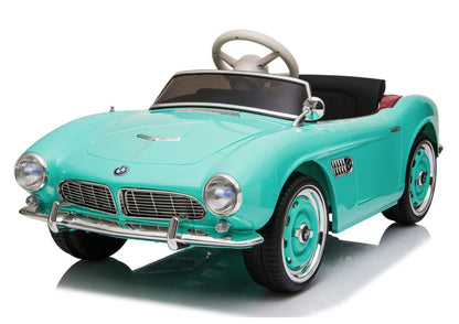BMW Retro SX1938 Light Blue Battery-Powered Car - attēls 2