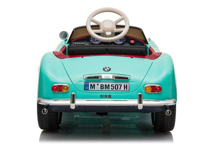 BMW Retro SX1938 Light Blue Battery-Powered Car - attēls 3