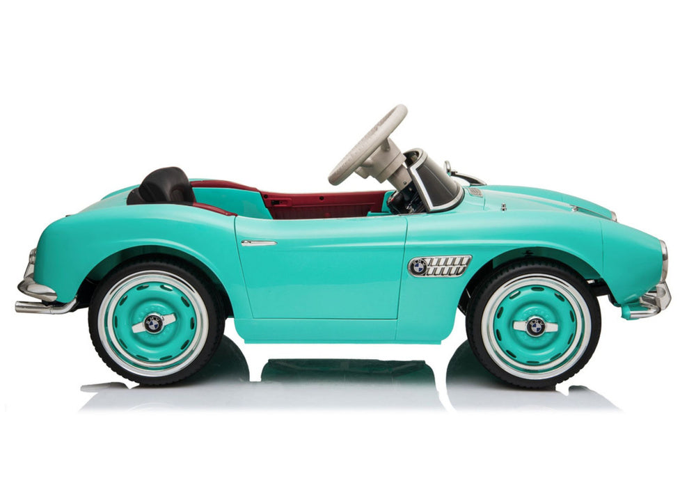 BMW Retro SX1938 Light Blue Battery-Powered Car - attēls 4