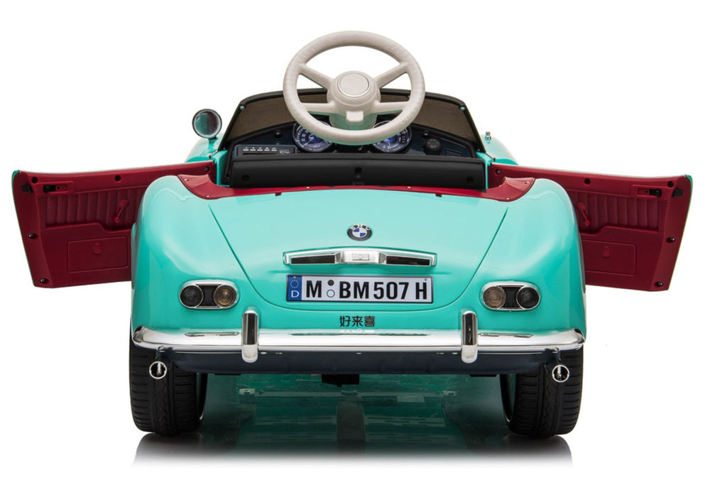BMW Retro SX1938 Light Blue Battery-Powered Car - attēls 7