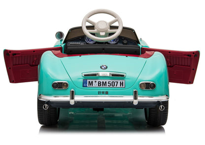 BMW Retro SX1938 Light Blue Battery-Powered Car - attēls 7