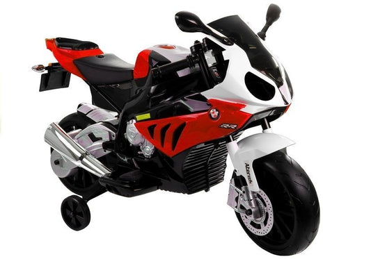 BMW S1000RR Red - Electric Ride On Motorcycle - attēls 1