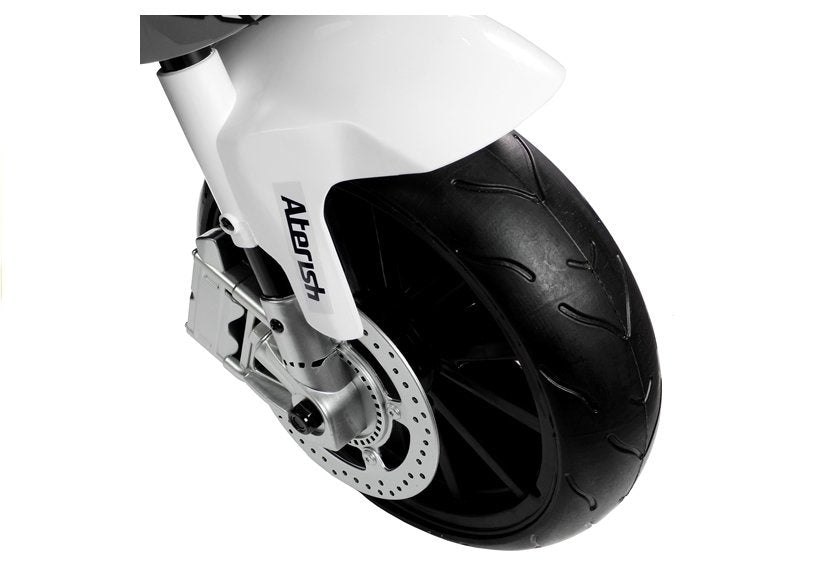 BMW S1000RR Silver - Electric Ride On Motorcycle - attēls 7