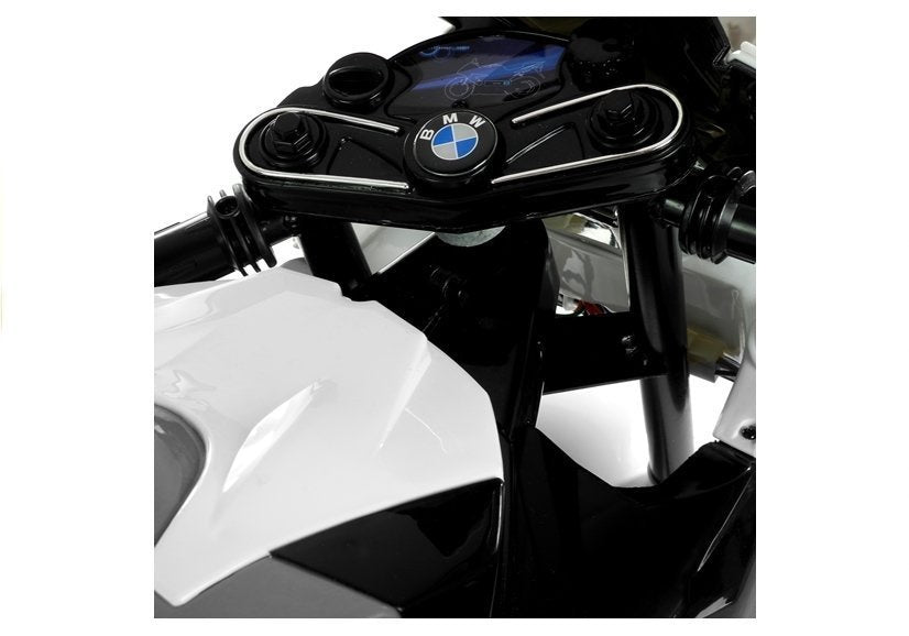BMW S1000RR Silver - Electric Ride On Motorcycle - attēls 8