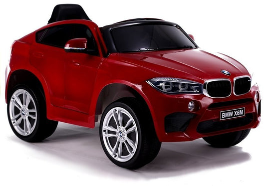 BMW X6 Red Painting - Electric Ride On Car - attēls 1