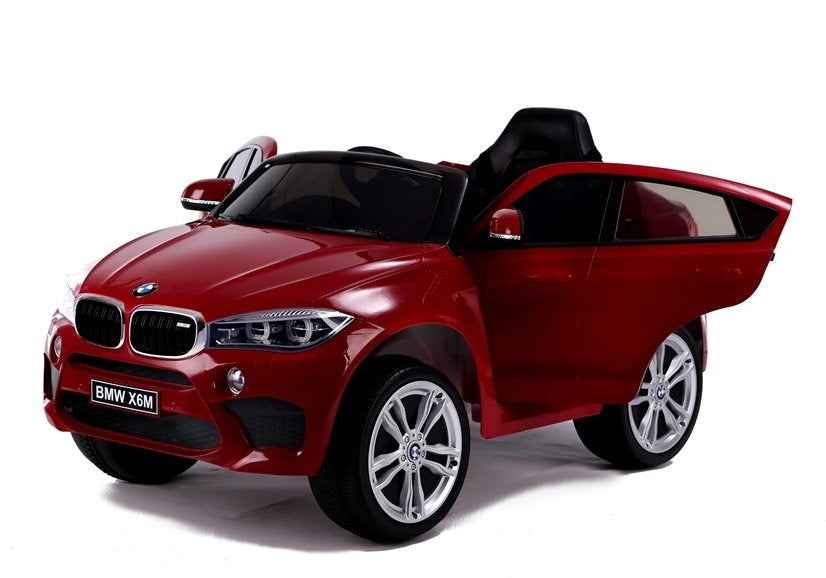 BMW X6 Red Painting - Electric Ride On Car - attēls 3