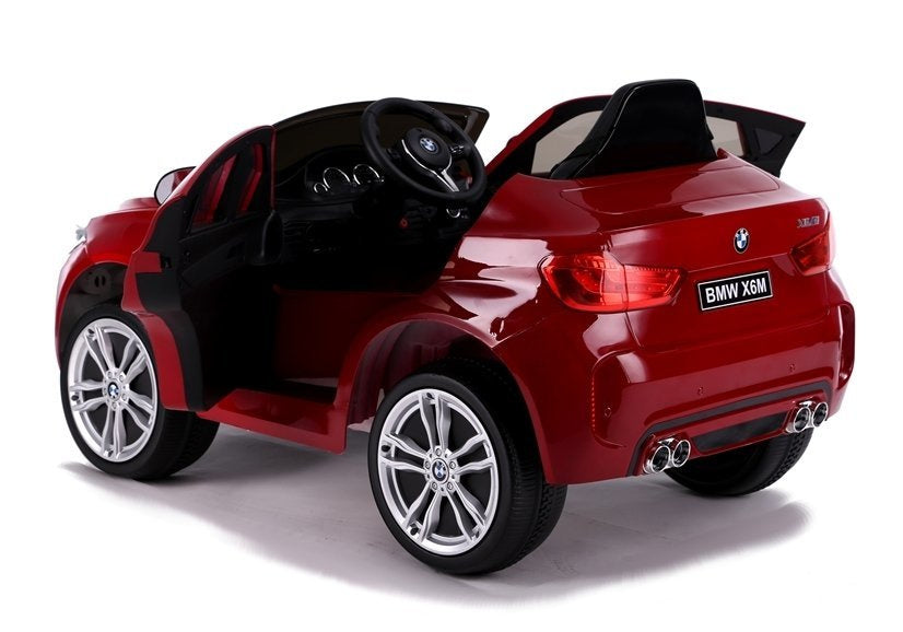 BMW X6 Red Painting - Electric Ride On Car - attēls 5