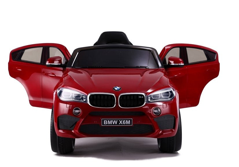 BMW X6 Red Painting - Electric Ride On Car - attēls 6