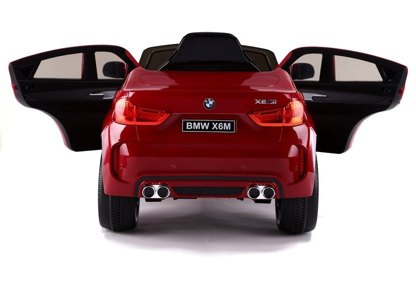 BMW X6 Red Painting - Electric Ride On Car - attēls 7