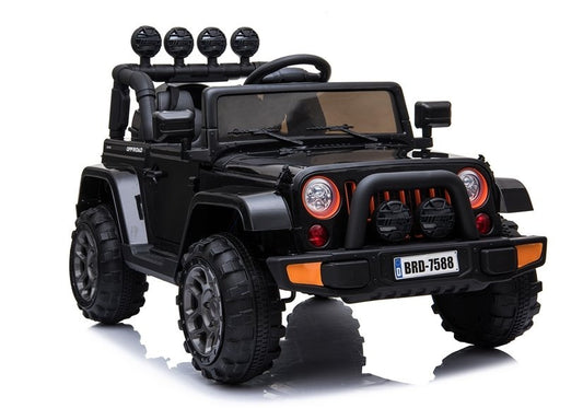 BRD-7588 Black - Electric Ride On Car - attēls 1