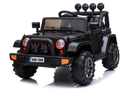 BRD-7588 Black - Electric Ride On Car - attēls 3