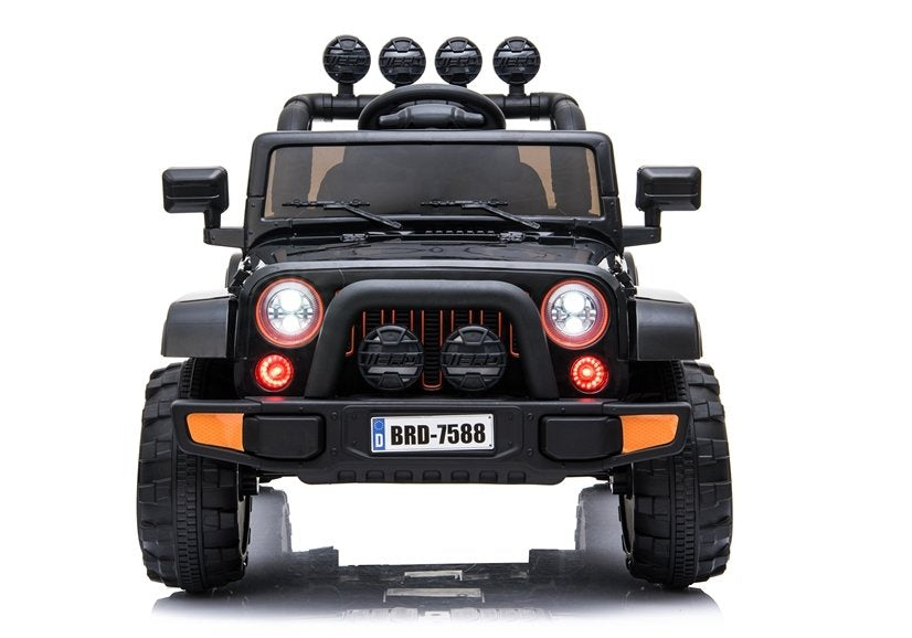 BRD-7588 Black - Electric Ride On Car - attēls 5