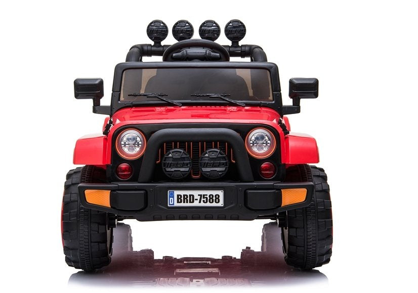 BRD-7588 Red - Electric Ride On Car - attēls 2