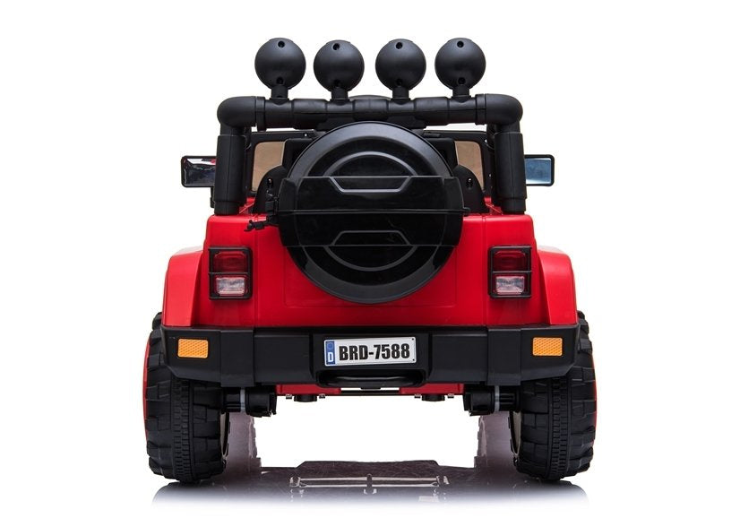 BRD-7588 Red - Electric Ride On Car - attēls 5