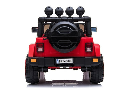 BRD-7588 Red - Electric Ride On Car - attēls 5