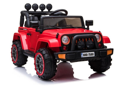 BRD-7588 Red - Electric Ride On Car - attēls 7