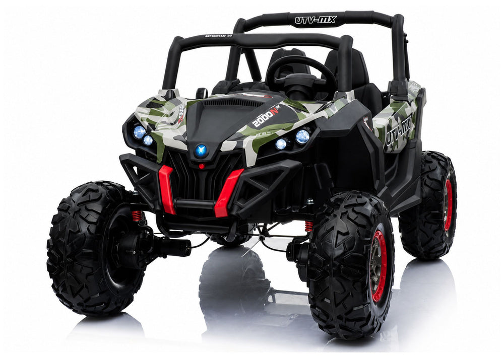 Buggy XMX603 Electric Ride-On Car Camo Painted - attēls 2