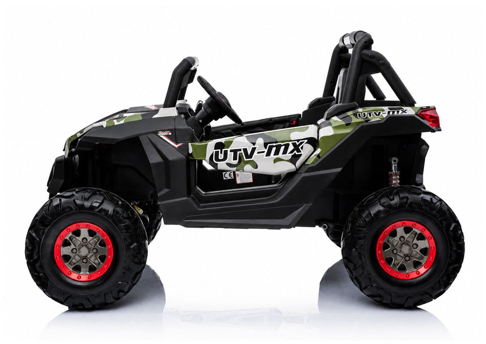 Buggy XMX603 Electric Ride-On Car Camo Painted - attēls 4