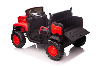 Car On Battery JC222 Red - attēls 6