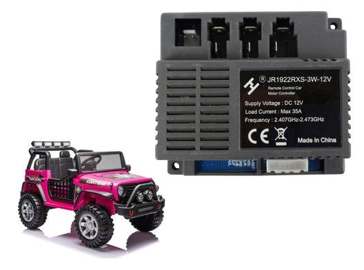Central Module JR1922RXS-3W-12V for electric ride on XMX618 XMX608 - attēls 7