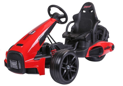 CH9939 Electric Ride-On Go-Cart Red - attēls 3