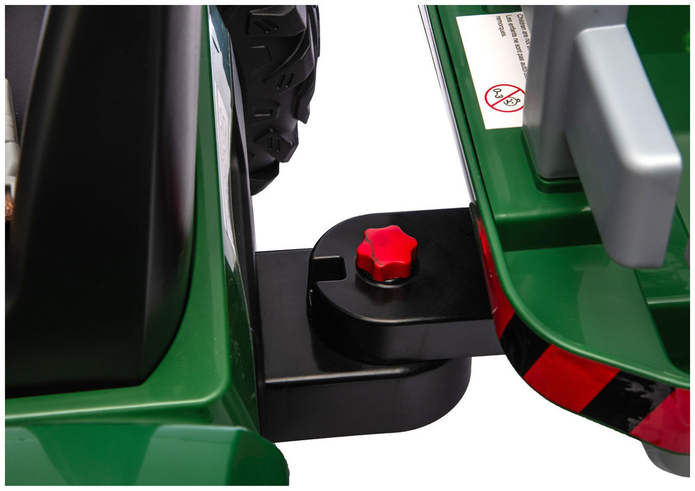 CH9959B Battery Operated Tractor with Trailer Dark Green 24V - image 8