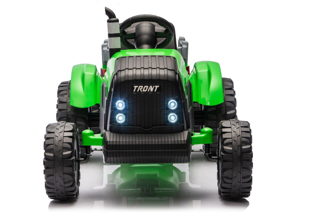 CH9959B Battery Operated Tractor with Trailer Light Green 24V - image 3