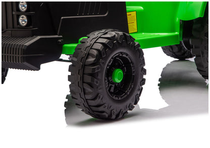 CH9959B Battery Operated Tractor with Trailer Light Green 24V - image 6