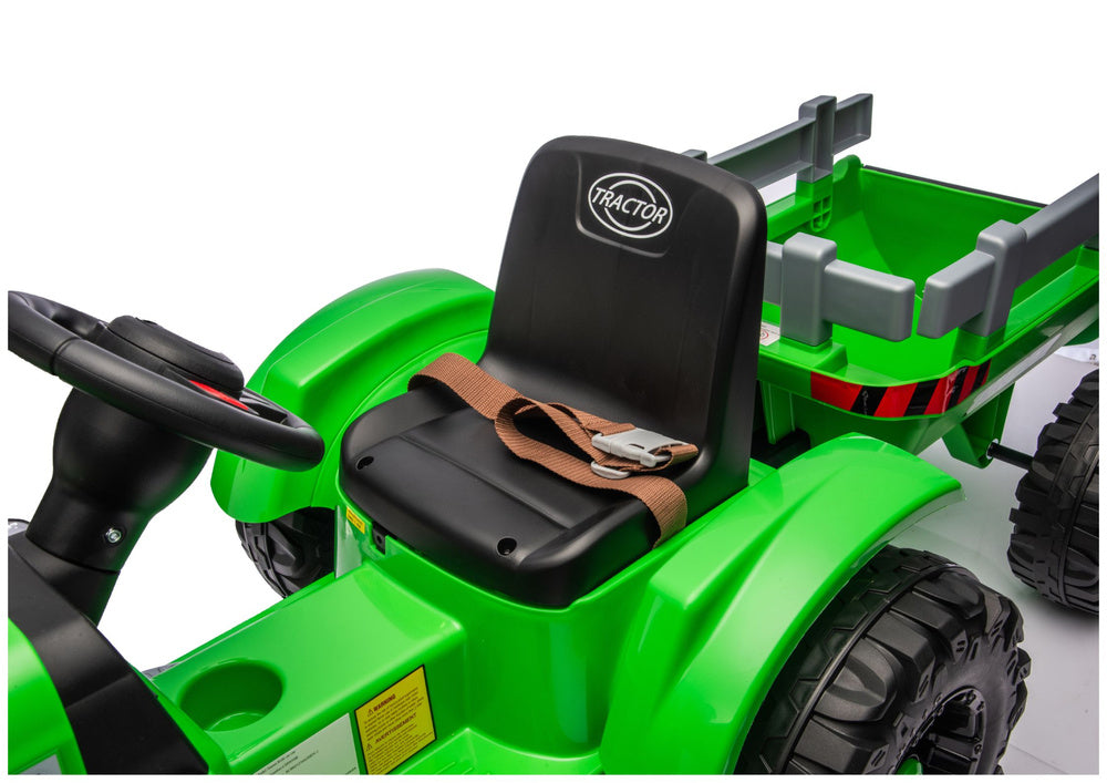 CH9959B Battery Operated Tractor with Trailer Light Green 24V - image 7