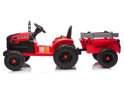 CH9959B Battery Operated Tractor with Trailer Red 24V - attēls 4