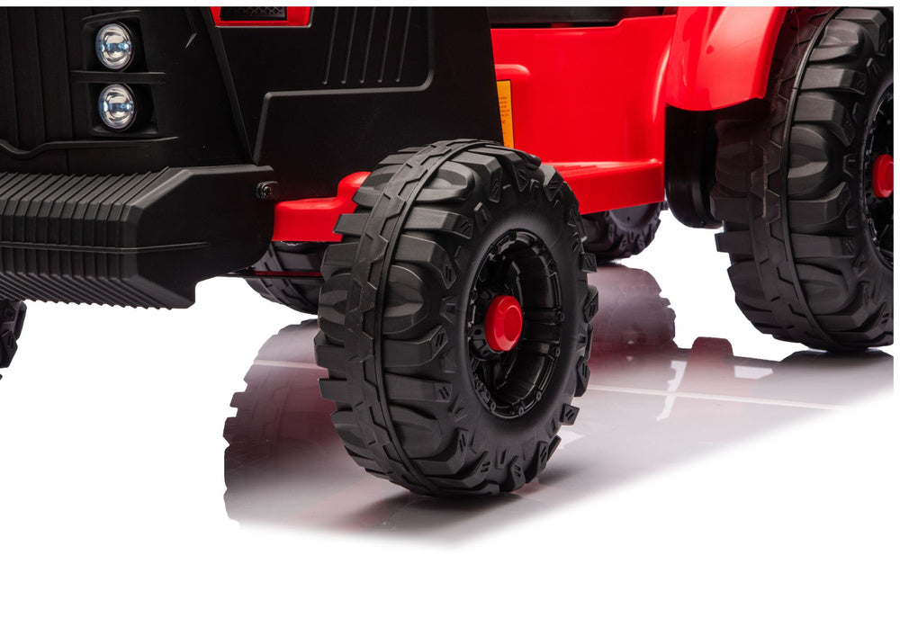 CH9959B Battery Operated Tractor with Trailer Red 24V - attēls 6
