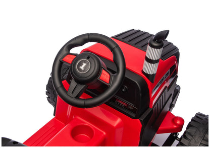 CH9959B Battery Operated Tractor with Trailer Red 24V - attēls 7